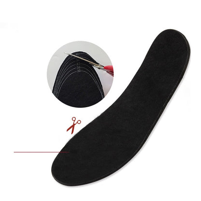 Smart Temperature-controlled Electric Insole Warm Foot Graphene Heating Insole Warm Foot Artifact Warm Foot Treasure, EU Plug, Size:41(Black for Men) - Shoes Care by buy2fix | Online Shopping UK | buy2fix