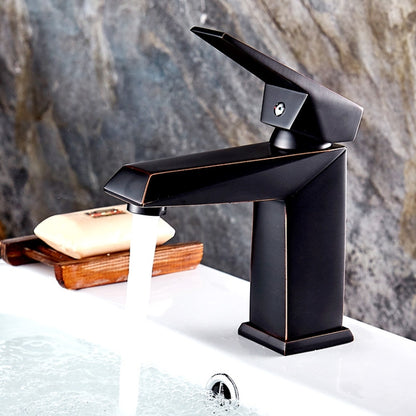 Hardware Faucet Bathroom Hot & Cold Water Faucet, Specification: Black 99508 - Faucets & Accessories by buy2fix | Online Shopping UK | buy2fix
