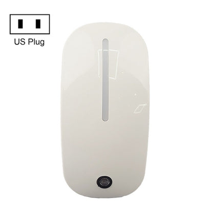 A66 Mouse Type LED Intelligent Light Control Night Light, Plug:US Plug(White) - Sensor LED Lights by buy2fix | Online Shopping UK | buy2fix