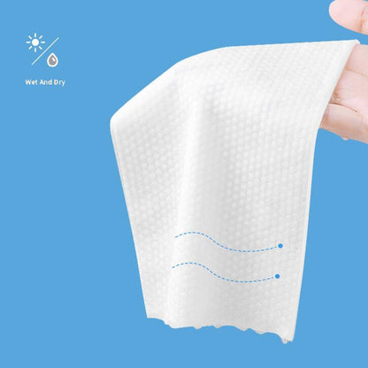 Disposable Pearl Pattern Cotton Soft Towel Non-woven Travel Face Towel - Sanitary Paper by buy2fix | Online Shopping UK | buy2fix