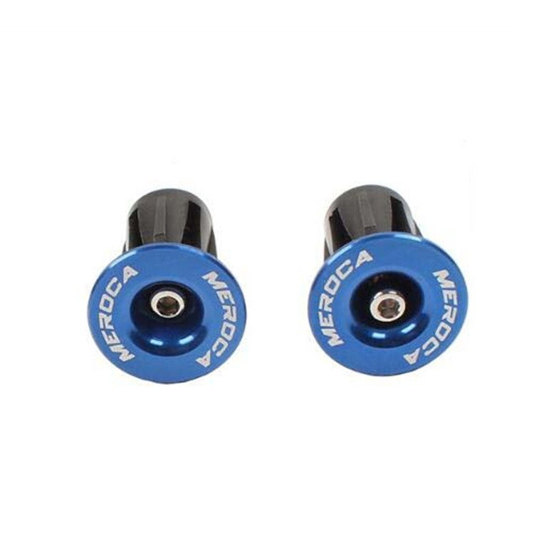 1pair MEROCA Mountain Bike Expansion Lock Bar Plug Road Bike Bicycle Bar Plug End Cover, Color: Blue - Others by MEROCA | Online Shopping UK | buy2fix