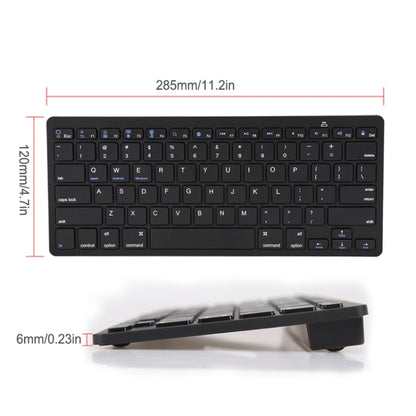 X5 Ultra-Thin Mini Wireless Keyboard + Wireless Mouse Set, Support Win / Android / IOS System(Black) - Universal Keyboard by buy2fix | Online Shopping UK | buy2fix