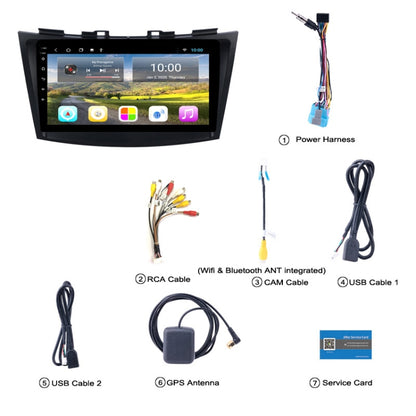 2G+32G HD Large Screen Android Car Navigation Applicable For Suzuki Swift 2010-2015 - Car DVD by buy2fix | Online Shopping UK | buy2fix