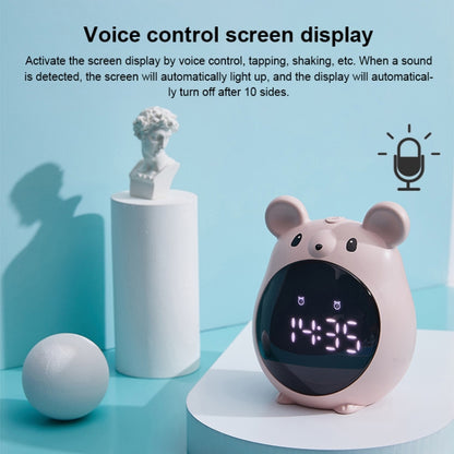 Elf Mouse Alarm Clock Countdown Learning Time Management Student And Child Cartoon Clock(Blue) - Alarm Clocks by buy2fix | Online Shopping UK | buy2fix