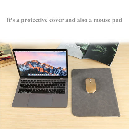 Horizontal Sheep Leather Laptop Bag For Macbook Air/ Pro 13.3 Inch A1466/A1369/A1502/A1425(Liner Bag (Dark Blue)) - Protective Bags by buy2fix | Online Shopping UK | buy2fix