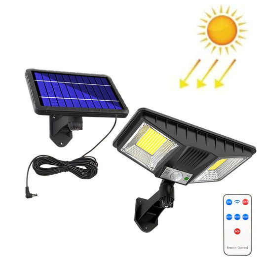 TG-TY081 LED Solar Wall Light Body Sensation Outdoor Waterproof Courtyard Lamp with Remote Control, Style: 160 LED Splitable - Solar Lights by buy2fix | Online Shopping UK | buy2fix