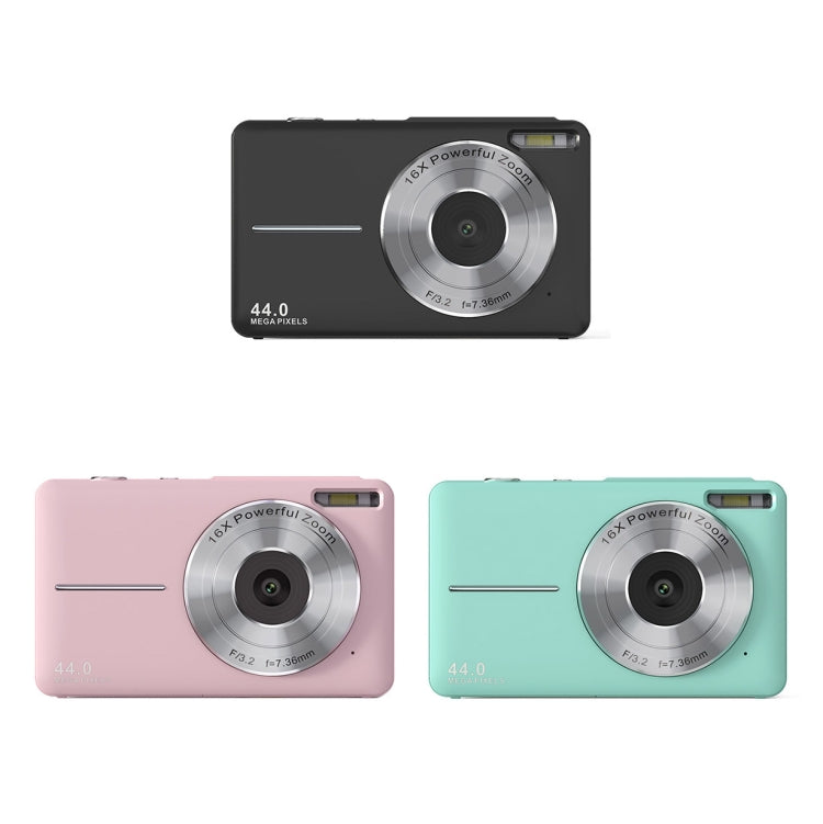 DC403L-AF 2.4-Inch 16X Zoom HD Digital Camera Mini Children Photography Camera AU Plug(Pink+32G) - Children Cameras by buy2fix | Online Shopping UK | buy2fix