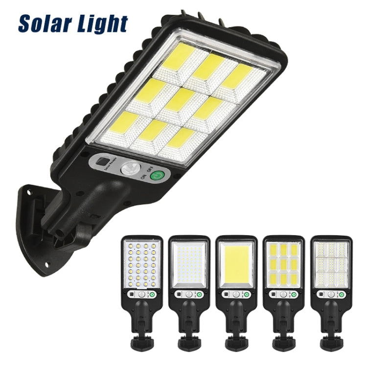 616 Solar Street Light LED Human Body Induction Garden Light, Spec: 117 COB No Remote Control - Street Lights by buy2fix | Online Shopping UK | buy2fix