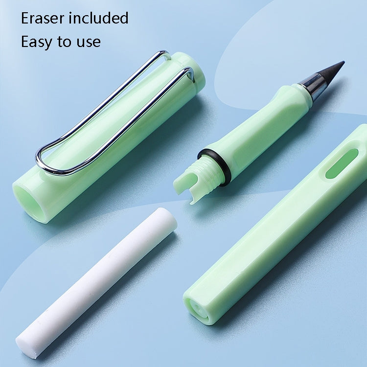 5 PCS No Ink No Need To Sharpen Drawing Sketch Pen Not Easy To Break Erasable HB Writing Pencil(Makaron Green) - Pencils by buy2fix | Online Shopping UK | buy2fix