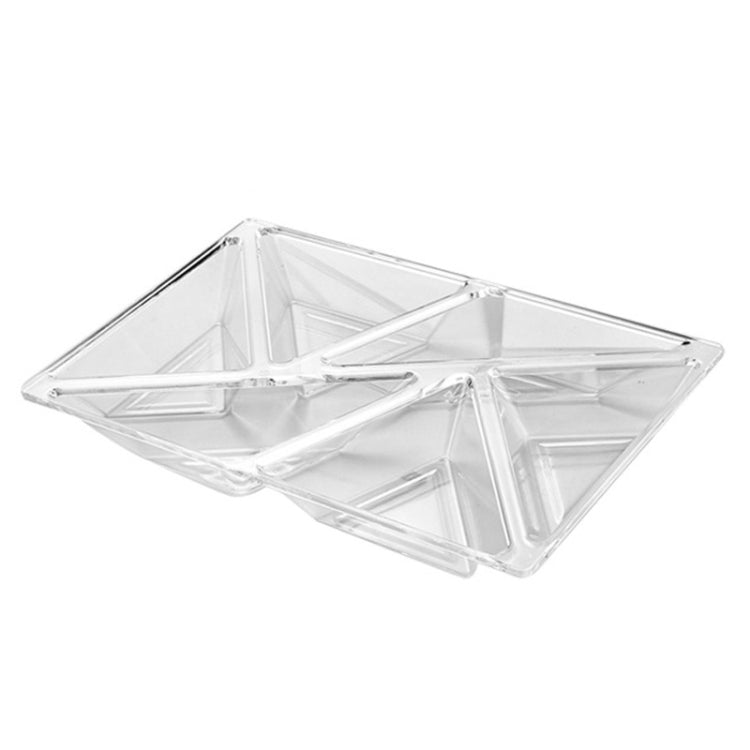 6 In 1 Multifunctional Compartmental Fruit Tray, Style: Transparent - Cutlery Sets by buy2fix | Online Shopping UK | buy2fix