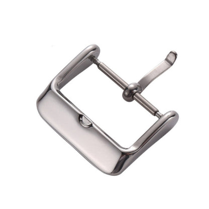 5pcs IP Plated Stainless Steel Pin Buckle Watch Accessories, Color: Gold 14mm - Watch Accessories & Parts by buy2fix | Online Shopping UK | buy2fix