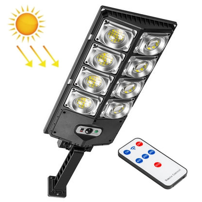 E-SMARTER LED Strong Light Dual Row Road Light Solar Garden Sensor Light, Style: W789A-4 - Solar Lights by E-SMARTER | Online Shopping UK | buy2fix