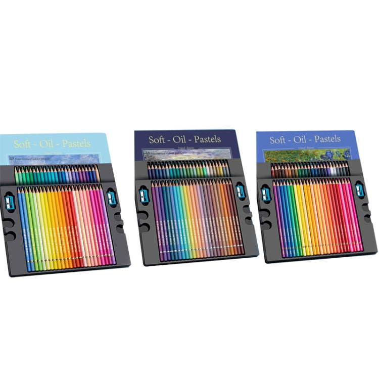 48 Colors Oily Bright Color Pencil Studio Special Set Classic Model - Art Supplies by buy2fix | Online Shopping UK | buy2fix