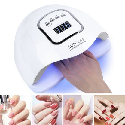 SunX5Max 150W Nail Polish Glue LED Phototherapy Induction Baking Lamp(EU Plug) - Nail Dryers by buy2fix | Online Shopping UK | buy2fix