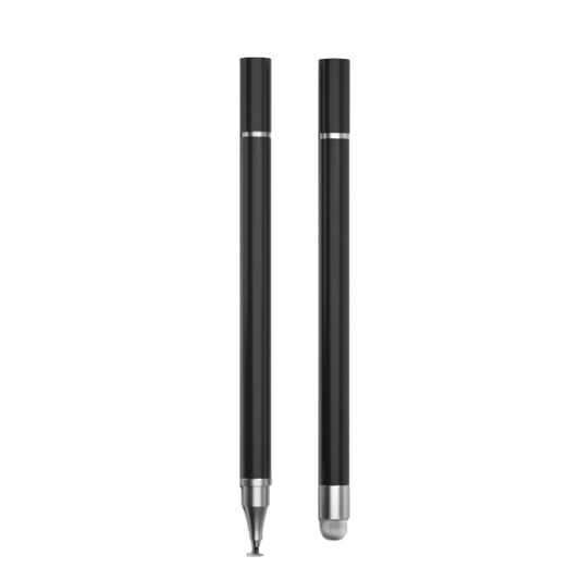 2 PCS Office Painting without Charging Cloth Head Disc Stylus Pen(Black) - Stylus Pen by buy2fix | Online Shopping UK | buy2fix