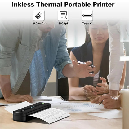 Phomemo M832 300dpi Wireless Thermal Portable Printer, Size: A4 Version(Pink) - Printer by Phomemo | Online Shopping UK | buy2fix