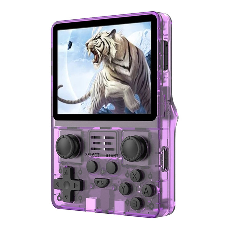 POWKIDDY RGB20S  3.5-Inch IPS Screen Retro Open Source Handheld Game Console 16GB+32GB 10,000 Games(Purple) - Pocket Console by buy2fix | Online Shopping UK | buy2fix