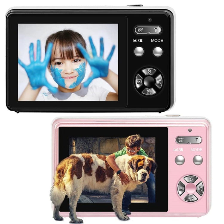 2.4 Inch IPS Screen 40 Million Pixel Digital Camera 16X Digital Zoom Video Macro Portable Camera(Pink Standard) - Children Cameras by buy2fix | Online Shopping UK | buy2fix