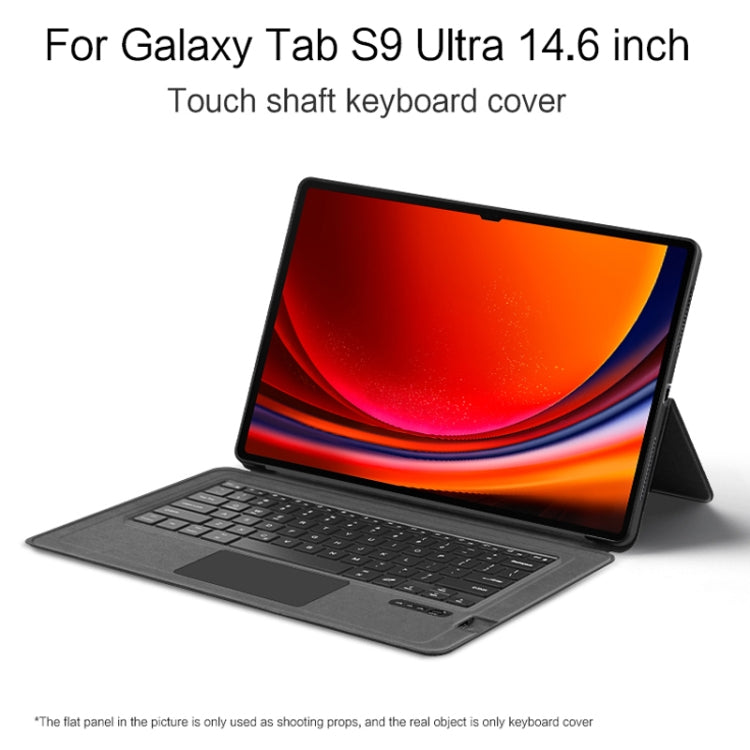 For Samsung Galaxy Tab S9 Ultra 14.6-Inch X910/X916 Touchpad Keyboard Case, Spec: Keyboard Case add Mouse - Samsung Keyboard by buy2fix | Online Shopping UK | buy2fix