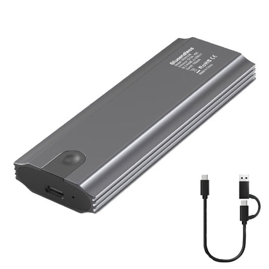 Blueendless 2810 General Dual Protocol Wiring 2-in-1 M.2 Mobile Hard Disk Case SSD External Solid Hard Drive Enclosure Box - HDD Enclosure by Blueendless | Online Shopping UK | buy2fix