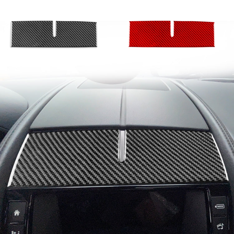 For Jaguar F-TYPE 2013+ Universal Center Console Sticker For Left And Right Drive(Black) - Car Interior Mouldings by buy2fix | Online Shopping UK | buy2fix