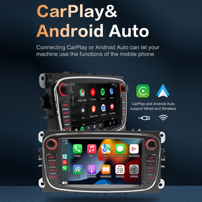 For Ford Focus 7 Inch HD Android Navigation Bluetooth RDS Radio, Size: 2+64G(Black) - Car MP3 & MP4 & MP5 by buy2fix | Online Shopping UK | buy2fix