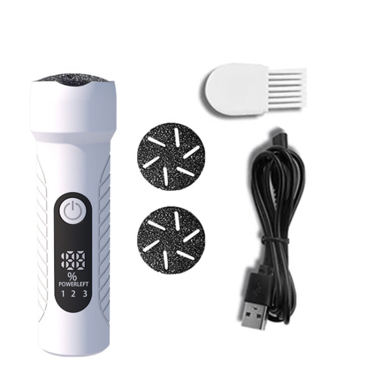 Electric Foot File Pedicure Kit Waterproof Feet Callus Remover, Spec: White - Grinding Tools & Accessories by buy2fix | Online Shopping UK | buy2fix