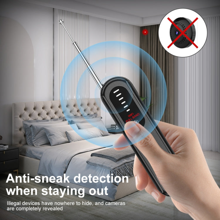 T01 Wireless Detector Camera Anti-eavesdropping Positioning GPS Alarm - Infrared Detector by buy2fix | Online Shopping UK | buy2fix