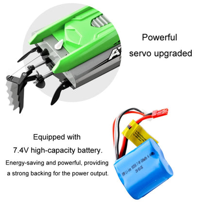 EB02 2.4G Wireless RC Boat Circulating Water-Cooled High-Speed Speedboat Racing Boat Model Toy(Green) - RC Boats by buy2fix | Online Shopping UK | buy2fix