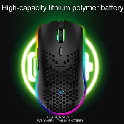 XUNSVFOX XYH80 Hollow Hole Rechargeable Wireless Gaming Mouse RGB Light Computer Office Mouse(Blue) - Wireless Mice by XUNSVFOX | Online Shopping UK | buy2fix