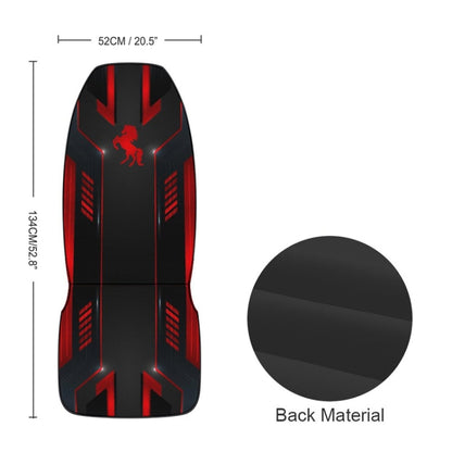 Car Universal Printed Seat Protector Automobile Decoration Supplies(Black And Red) - Seat Accessories by buy2fix | Online Shopping UK | buy2fix