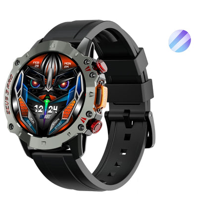 LOKMAT ZEUS3 Pro 1.39-Inch 5ATM Waterproof Outdoor Sports Bluetooth Call Smart Watch(Black) - Smart Watches by LOKMAT | Online Shopping UK | buy2fix