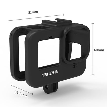 TELESIN GP-FMS-903 Protective Border Plastic Rabbit Cage, For GoPro HERO12 Black / HERO11 Black / HERO10 Black / HERO9 Black - Protective Frame by TELESIN | Online Shopping UK | buy2fix