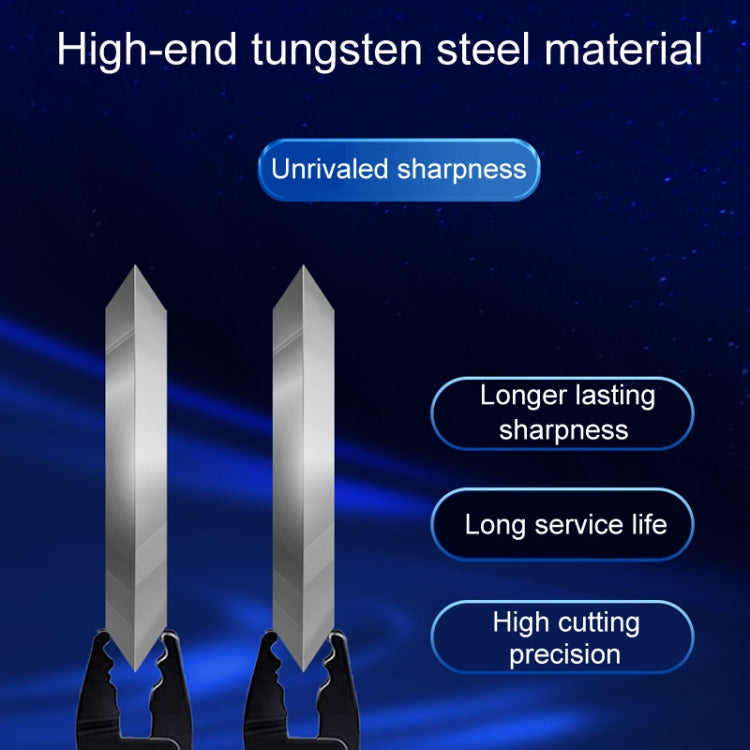 22mm 24 Rotating Surface Fiber Optic Cutting Knife Replacement Tungsten Steel Blade - Lan Cable and Tools by buy2fix | Online Shopping UK | buy2fix