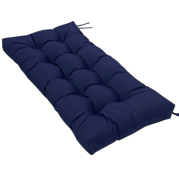 130 x 50cm Outdoor Home Patio Waterproof Sunscreen Bench Cushion, Color: Navy Blue - Cushions & Pillows by buy2fix | Online Shopping UK | buy2fix