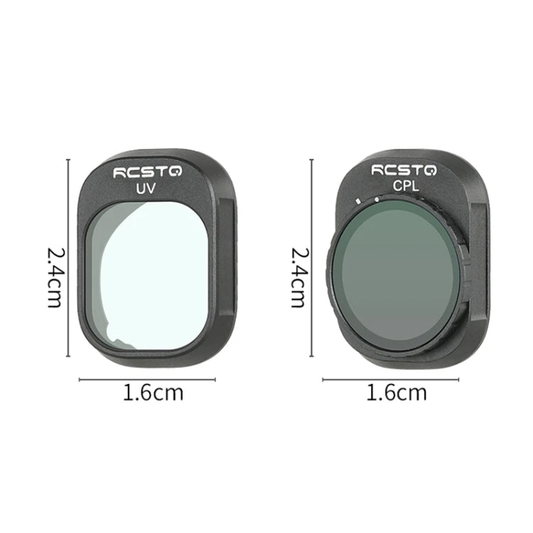 For DJI Mini 4 Pro RCSTQ Filter HD Protective Mirror Drone Accessories, Style: ND-PL8 - Mavic Lens Filter by RCSTQ | Online Shopping UK | buy2fix