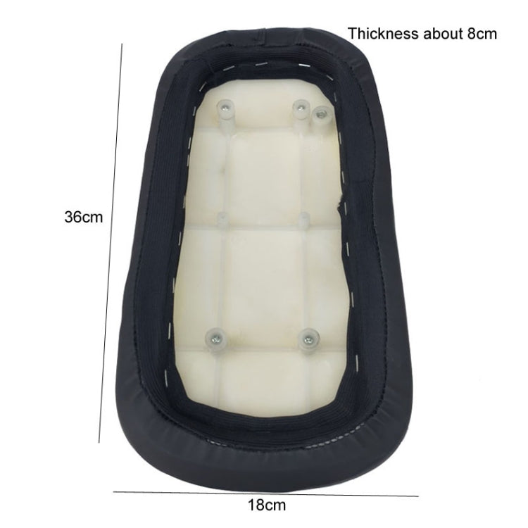 For SY 009 Electrical Motorcycle Seat Cushion Passenger Rear Seat Pad - Seat Covers by buy2fix | Online Shopping UK | buy2fix