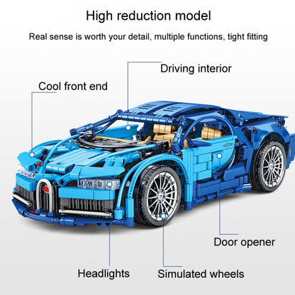 SEMBO 8602 1:14 Sports Racing Car Model Building Blocks Puzzle Assembly Children Toy - Building Blocks by SEMBO | Online Shopping UK | buy2fix