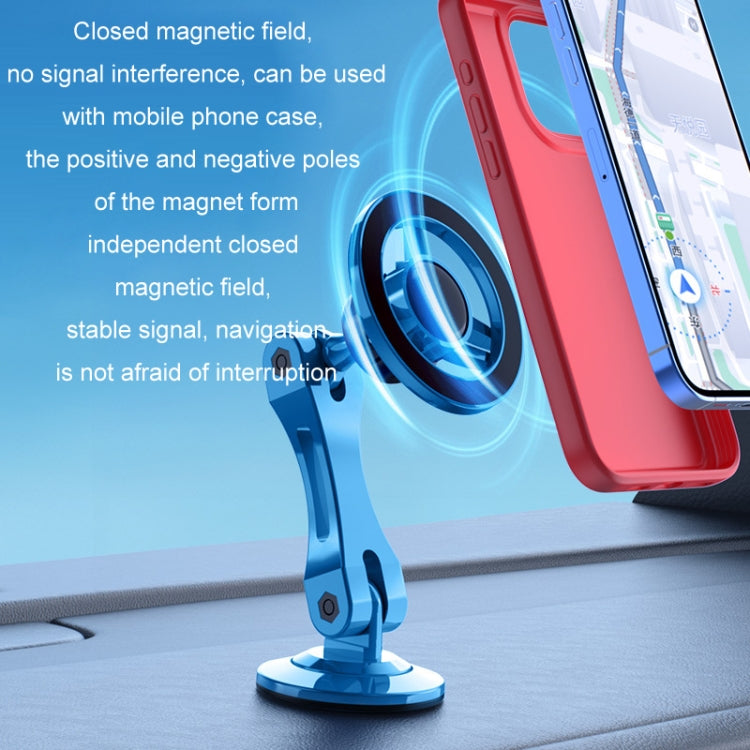 Magsafe Car Magnetic Rotating Adjustable Mobile Phone Holder(White) - Car Holders by buy2fix | Online Shopping UK | buy2fix