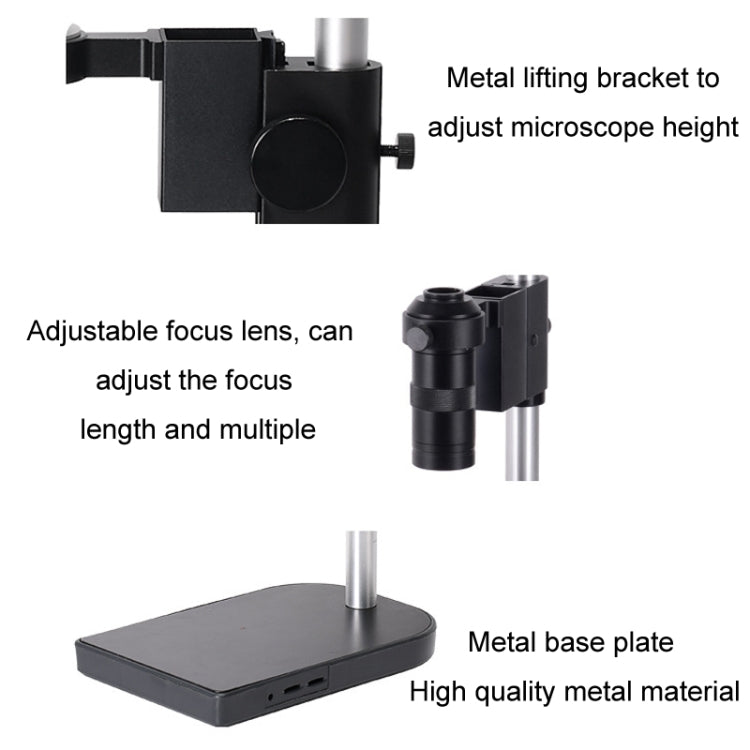 Measuring Electron Microscope Industrial Camera, Specifications: 16 Megapixel Single Interface Not Measurable - Digital Microscope by buy2fix | Online Shopping UK | buy2fix