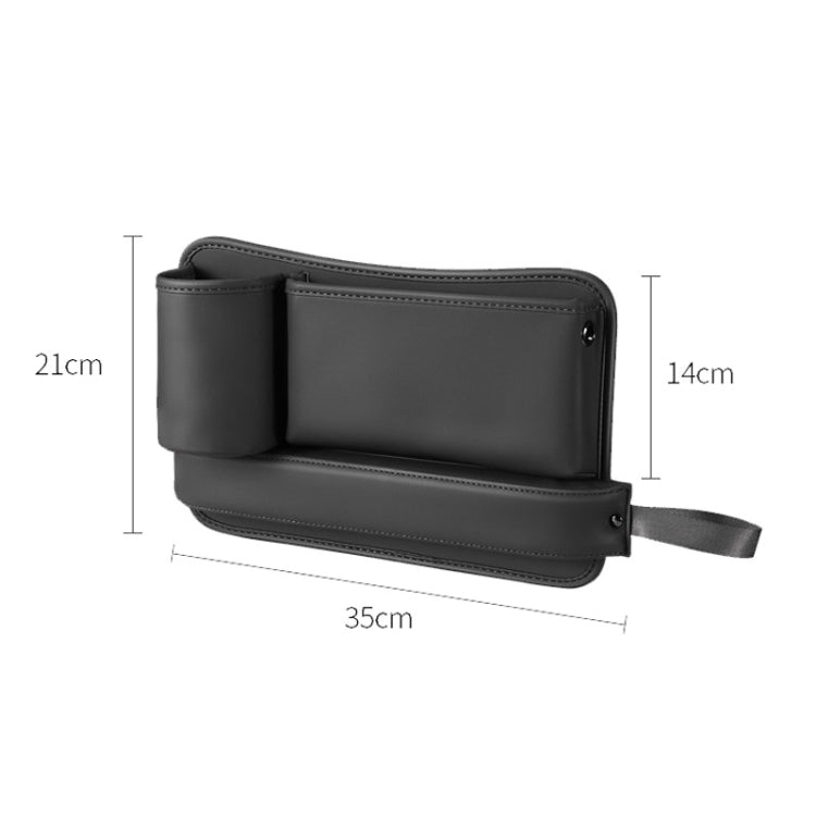 Car Seam Organizer Multi-functional Car Seat Center Control Universal Seat Seam Storage Box, Color: Black Driver Seat - Stowing Tidying by buy2fix | Online Shopping UK | buy2fix