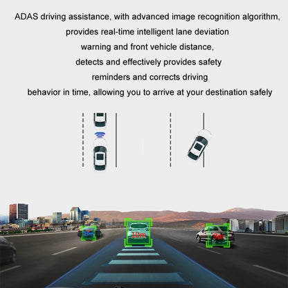 Android ADAS HD Night Vision 1080P USB Driving Recorder, Model: Single Lens WIFI Version(No Card) - Car DVRs by buy2fix | Online Shopping UK | buy2fix