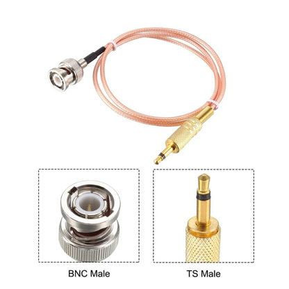 20cm BNC Male To 3.5mm Male Stereo Adapter Coaxial Power Audio RG316 Cable - Connectors by buy2fix | Online Shopping UK | buy2fix