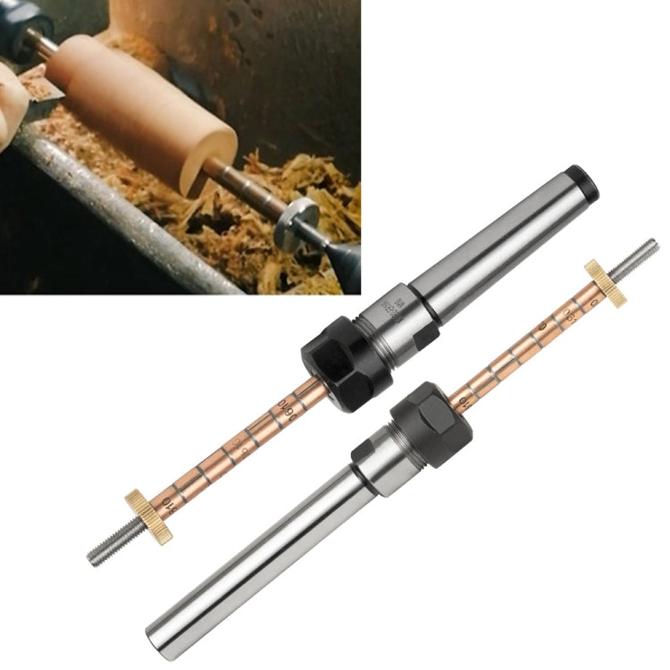 Woodturning Pen Mandrel Collet Penmaking Turning Lathe DIY Clamping Mandrel Fitting Tool(Taper Shank) - Others by buy2fix | Online Shopping UK | buy2fix