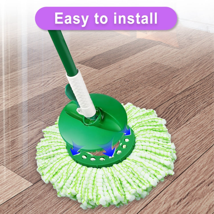 For Libman Tornado Spin Mop Microfiber Mop Pad Replacement Parts(Green) - Other Accessories by buy2fix | Online Shopping UK | buy2fix