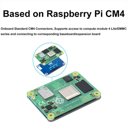 Waveshare For Raspberry Pi CM4 Interface Protection Adapter Board(27782) - Raspberry Pi Accessories by Waveshare | Online Shopping UK | buy2fix