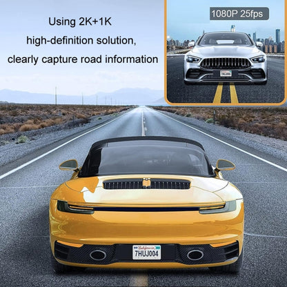 2K High-Definition Night Vision With Monitoring Driving Recorder, Specifications: Single Front - Car DVRs by buy2fix | Online Shopping UK | buy2fix