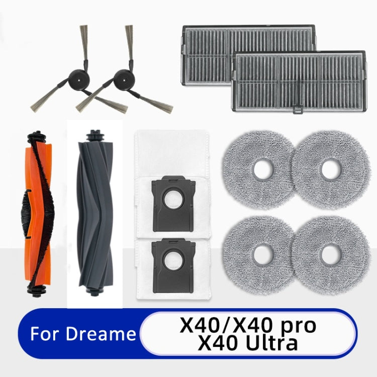 For Dreame X40 Pro / X40 Ultra Robot Vacuum Replacement, Spec: Dust Bag - For Xiaomi Accessories by buy2fix | Online Shopping UK | buy2fix