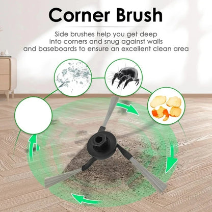 For Dreame X40 Pro / X40 Ultra Robot Vacuum Replacement, Spec: Rubber Brush - For Xiaomi Accessories by buy2fix | Online Shopping UK | buy2fix