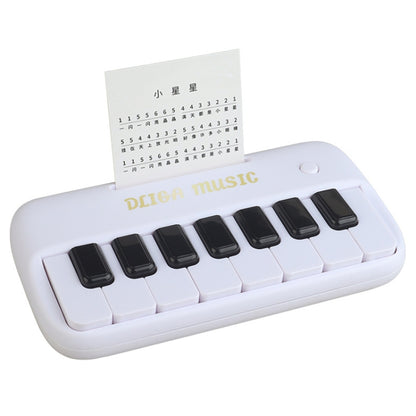 Kids Multifunction Electronic Piano Early Learning Music Piano Educational Toy For Boys And Girls Gift(White) - Music Toys by buy2fix | Online Shopping UK | buy2fix